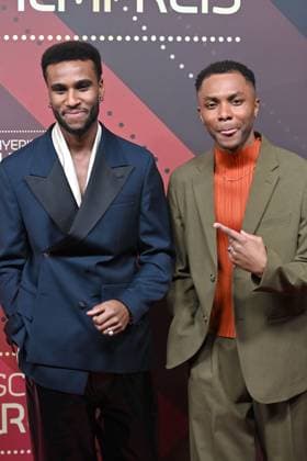 Tijan Njie, Elan Ben Ali, Roter Teppich,Red Carpet,Bayerischer Filmpreis 2023 am 19.09.2024 im Prinzregententheater in Muenchen.