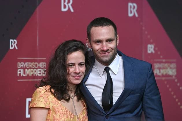 Maya Haddad (Schauspielerin), Jonathan Mueller (Schauspieler), Roter Teppich,Red Carpet,Bayerischer Filmpreis 2023 am 19.09.2024 im Prinzregententheater in Muenchen.