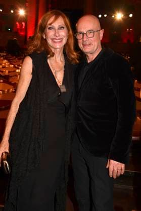 Andrea Sawatzki und Christian Berkel bei der Verleihung des 45. Bayerischen Filmpreises 2023 im Prinzregententheater. München, 19.01.2024