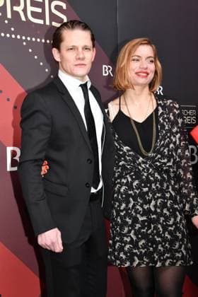 Max von der Groeben und Liliane Amuat Verleihung des Bayerischen Filmpreis Prinzregenten Theater München 19. Januar 2024