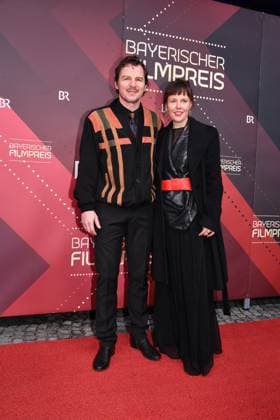 Felix Klare und Zora Thiessen Verleihung des Bayerischen Filmpreis Prinzregenten Theater München 19. Januar 2024