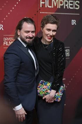 Daniel Christensen, Isabel Berghout, Roter Teppich,Red Carpet,Bayerischer Filmpreis 2023 am 19.09.2024 im Prinzregententheater in Muenchen.