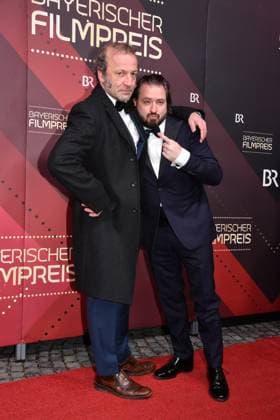Daniel Christensen und Max Schmidt Verleihung des Bayerischen Filmpreis Prinzregenten Theater München 19. Januar 2024