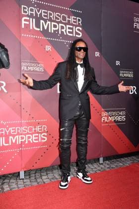 Fab Morvan Verleihung des Bayerischen Filmpreis Prinzregenten Theater München 19. Januar 2024