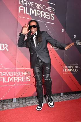 Fab Morvan Verleihung des Bayerischen Filmpreis Prinzregenten Theater München 19. Januar 2024