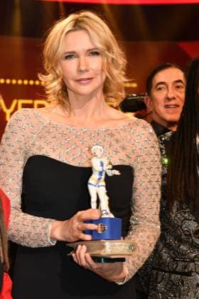 Veronica Ferres Verleihung des Bayerischen Filmpreis Party Preisträger Prinzregenten Theater München 19. Januar 2024