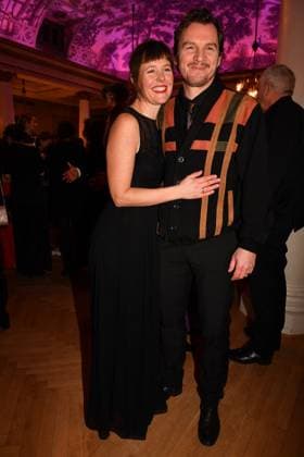Zora Thiessen und Felix Klare Verleihung des Bayerischen Filmpreis Party Preisträger Prinzregenten Theater München 19. Januar 2024