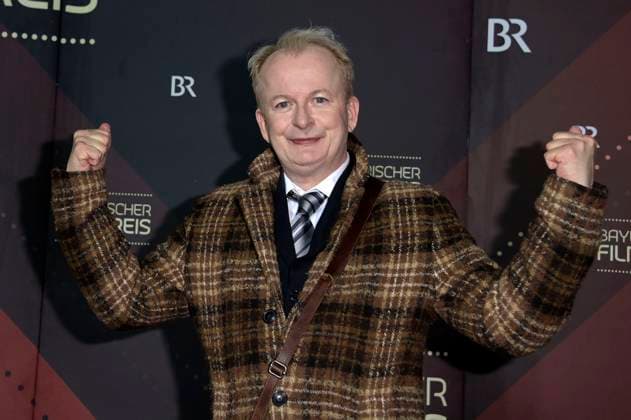 Rüdiger Bach bei der Verleihung des 45. Bayerischen Filmpreises 2023 im Prinzregententheater. München, 19.01.2024