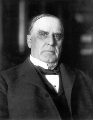 President William McKinley(1843-1901) This photograph was taken in the last year of McKinley s presidency (1897-1901). EDITORIAL USE ONLY Copyright: xx 25.049 x picturehistory006940