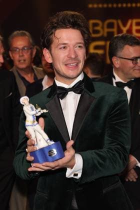 Bayerischer Filmpreis 2023 Stefan Gorski. Verleihung des 45. Bayerischen Filmpreises 2023 am 19.01.2024 im Prinzregententheater in Münche. Bayern, Deutschland.