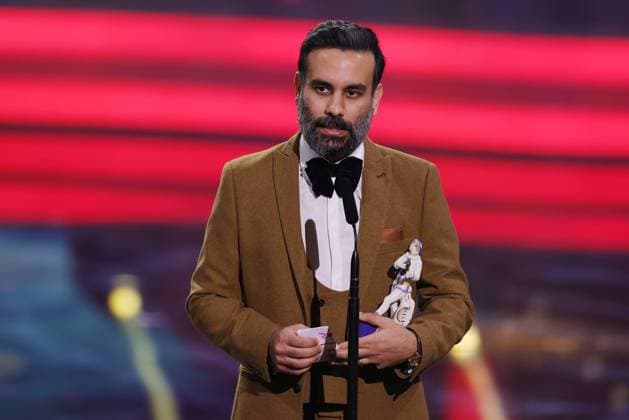 Bayerischer Filmpreis 2023 Alireza Golafshan, Verleihung des 45. Bayerischen Filmpreises 2023 am 19.01.2024 im Prinzregententheater in Münche. Bayern, Deutschland.