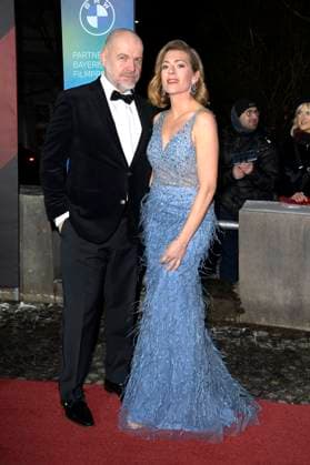 Oliver Rauh und Nele Kiper bei der Verleihung des 45. Bayerischen Filmpreises 2023 im Prinzregententheater. München, 19.01.2024