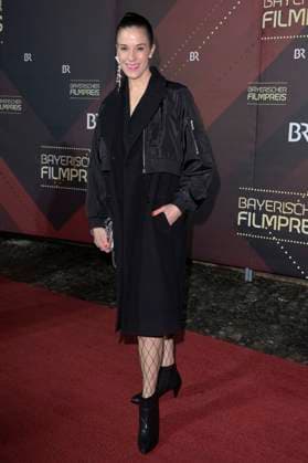 Anne Schäfer bei der Verleihung des 45. Bayerischen Filmpreises 2023 im Prinzregententheater. München, 19.01.2024
