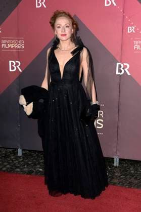 Brigitte Hobmeier bei der Verleihung des 45. Bayerischen Filmpreises 2023 im Prinzregententheater. München, 19.01.2024