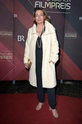 Aglaia Szyszkowitz bei der Verleihung des 45. Bayerischen Filmpreises 2023 im Prinzregententheater. München, 19.01.2024