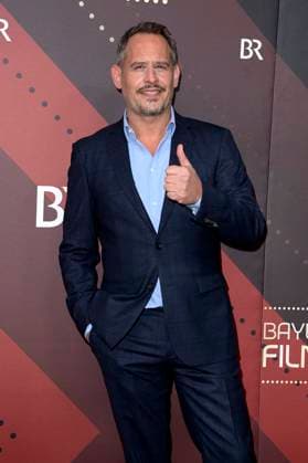 Moritz Bleibtreu bei der Verleihung des 45. Bayerischen Filmpreises 2023 im Prinzregententheater. München, 19.01.2024