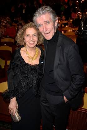 Michaela May mit Ehemann Bernd Schadewald bei der Verleihung des 45. Bayerischen Filmpreises 2023 im Prinzregententheater. München, 19.01.2024