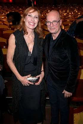 Andrea Sawatzki mit Ehemann Christian Berkel bei der Verleihung des 45. Bayerischen Filmpreises 2023 im Prinzregententheater. München, 19.01.2024