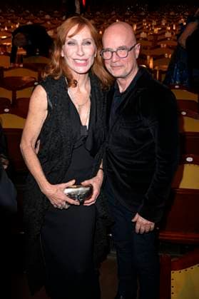 Andrea Sawatzki mit Ehemann Christian Berkel bei der Verleihung des 45. Bayerischen Filmpreises 2023 im Prinzregententheater. München, 19.01.2024