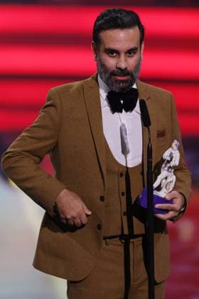 Bayerischer Filmpreis 2023 Alireza Golafshan, Verleihung des 45. Bayerischen Filmpreises 2023 am 19.01.2024 im Prinzregententheater in Münche. Bayern, Deutschland.