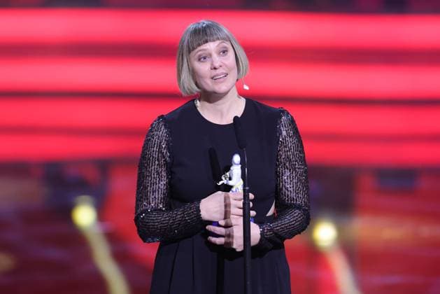 Bayerischer Filmpreis 2023 Steffi Niederzoll. Verleihung des 45. Bayerischen Filmpreises 2023 am 19.01.2024 im Prinzregententheater in Münche. Bayern, Deutschland.