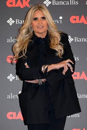 Tiziana Rocca bei der Verleihung des Filmpreises Ciak d oro 2023 im Palazzo Colonna. Rom, 20.01.2024