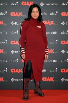 Sara Ciocca bei der Verleihung des Filmpreises Ciak d oro 2023 im Palazzo Colonna. Rom, 20.01.2024