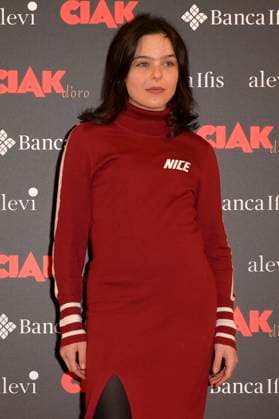 Sara Ciocca bei der Verleihung des Filmpreises Ciak d oro 2023 im Palazzo Colonna. Rom, 20.01.2024
