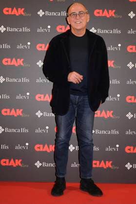 Ferzan Özpetek bei der Verleihung des Filmpreises Ciak d oro 2023 im Palazzo Colonna. Rom, 20.01.2024