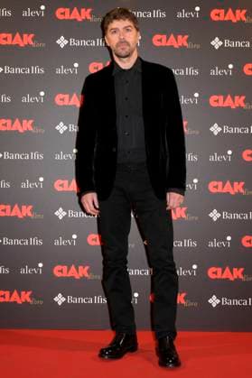 Michele Riondino bei der Verleihung des Filmpreises Ciak d oro 2023 im Palazzo Colonna. Rom, 20.01.2024