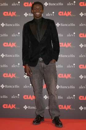 Seydou Sarr bei der Verleihung des Filmpreises Ciak d oro 2023 im Palazzo Colonna. Rom, 20.01.2024