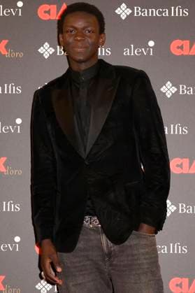 Seydou Sarr bei der Verleihung des Filmpreises Ciak d oro 2023 im Palazzo Colonna. Rom, 20.01.2024
