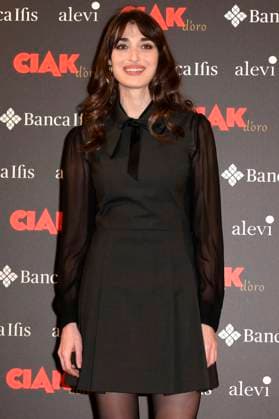 Pilar Fogliati bei der Verleihung des Filmpreises Ciak d oro 2023 im Palazzo Colonna. Rom, 20.01.2024