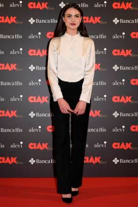 Romana Maggiora Vergano bei der Verleihung des Filmpreises Ciak d oro 2023 im Palazzo Colonna. Rom, 20.01.2024