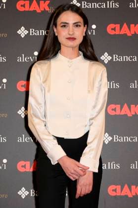 Romana Maggiora Vergano bei der Verleihung des Filmpreises Ciak d oro 2023 im Palazzo Colonna. Rom, 20.01.2024
