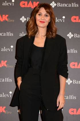 Paola Cortellesi bei der Verleihung des Filmpreises Ciak d oro 2023 im Palazzo Colonna. Rom, 20.01.2024