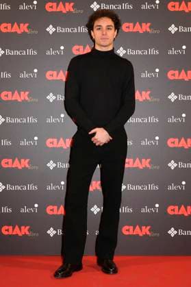 Damiano Gavino bei der Verleihung des Filmpreises Ciak d oro 2023 im Palazzo Colonna. Rom, 20.01.2024