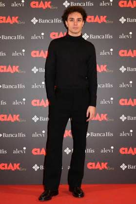Damiano Gavino bei der Verleihung des Filmpreises Ciak d oro 2023 im Palazzo Colonna. Rom, 20.01.2024