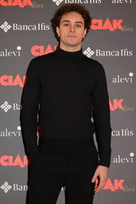 Damiano Gavino bei der Verleihung des Filmpreises Ciak d oro 2023 im Palazzo Colonna. Rom, 20.01.2024