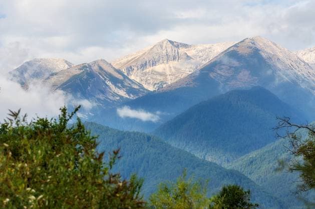 Summer landscape of Pirin mountains, Bulgaria Pirin mountains, Bulgaria summer landscape, view from Bansko Copyright: xZoonar.com NataliyaxNazarovax 20797642