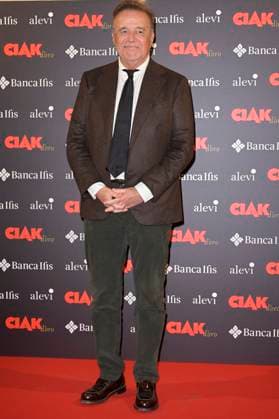 Ciak d Oro 2023 red carpet in Rome, Italy - 20 Jan 2024 Christian De Sica attends the Ciak d Oro 2023 red carpet at Galleria del Cardinale Colonna. Rome Italy Copyright: xMarioxCartellix xSOPAxImagesx Christian De Sica