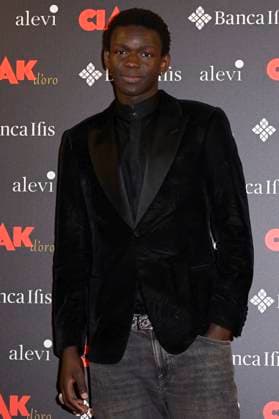 Ciak d Oro 2023 red carpet in Rome, Italy - 20 Jan 2024 Seydou Sarr attends the Ciak d Oro 2023 red carpet at Galleria del Cardinale Colonna. Rome Italy Copyright: xMarioxCartellix xSOPAxImagesx Seydou Sarr (3)