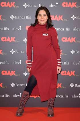 Ciak d Oro 2023 red carpet in Rome, Italy - 20 Jan 2024 Sara Ciocca attends the Ciak d Oro 2023 red carpet at Galleria del Cardinale Colonna. Rome Italy Copyright: xMarioxCartellix xSOPAxImagesx Sara Ciocca (2)