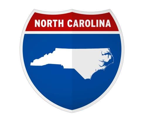 North Carolina - Interstate road sign North Carolina - Interstate road sign Copyright: xZoonar.com GrzegorzxKnecx 20816567