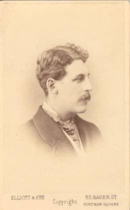 Sidney B. Bancroft This carte de visite of the actor Sidney Bancroft was made at the Elliott & Fry studio, 55 Baker Street, London. EDITORIAL USE ONLY Copyright: xx MES26295 Elliottx&xFryx picturehistory010344