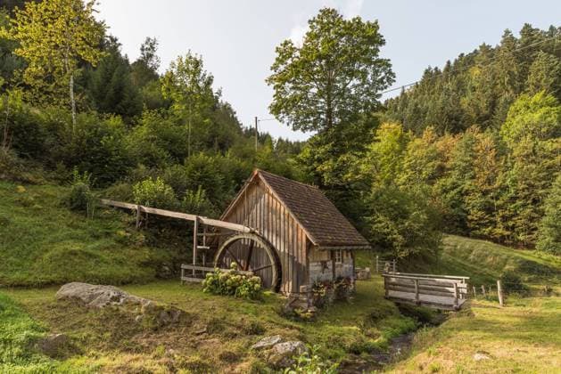 Historische Wassermühle im Schwarzwald, Hornberg, Ortenau, Baden-Württemberg, Deutschland Historische Wassermühle im Schwarzwald, Hornberg, Ortenau, Baden-Württemberg, Deutschland Copyright: xZoonar.com ConnyxPokornyx 20839461
