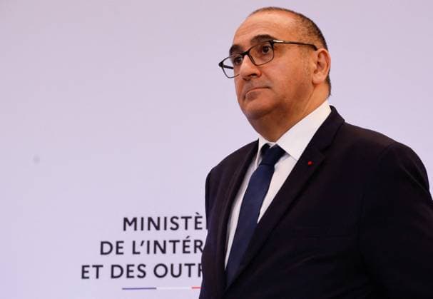 Gerald Darmanin Press Conference - Paris Paris Prefect of Police Laurent Nunez during a press conference on security for the olympic games in Paris, France on January 22, 2024. Photo by Jean-Bernard Vernier JBV News ABACAPRESS.COM Paris France  Copyright: xVernierxJean-Bernard JBVxNews ABACAx