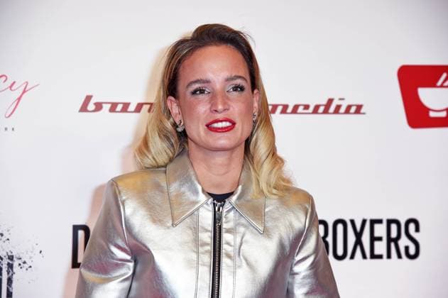 Julia Römmelt - bei der Premiere der Dokumentation Graciano Rocchigiani - Das Herz eines Boxers im Colosseum in Berlin am 24.01.2024 *** Julia Römmelt at the premiere of the documentary Graciano Rocchigiani Das Herz eines Boxers at the Colosseum in Berlin on 24 01 2024