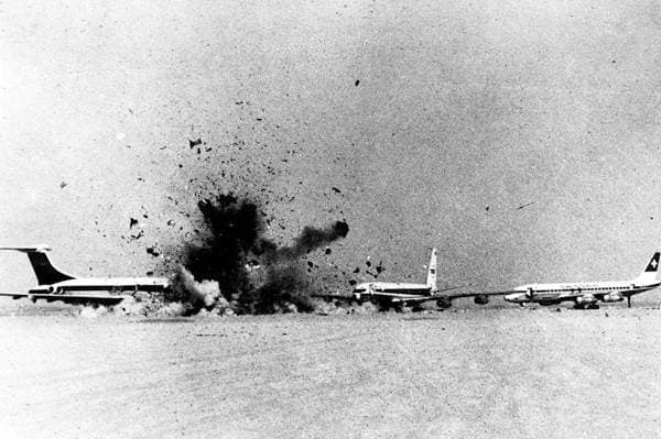 The 1968 Israeli raid on Lebanon The 1968 Israeli raid on Lebanon, code-named Operation Gift was an Israel Defense Forces (IDF) Special Forces operation at the Beirut International Airport in the evening of December 28, 1968. The operation was allegedly in response to the attack on the Israeli Airliner El Al Flight 253 two days earlier by the Palestinian Lebanon-based militant organization Popular Front for the Liberation of Palestine (PFLP).Photo by IDF Chameleons Eye Israel EDITORIAL USE ONLY Copyright: xx IDF ChameleonsxEyex cewitness026624