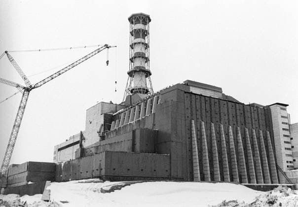 The Chernobyl nuclear power plant 802566 30.11.1987 The Chernobyl nuclear power plant named after Lenin, the site of the April 26, 1986 major nuclear accident. Igor Kostin Sputnik Chernobyl Kiev region Ukraine  Copyright: xIgorxKostinx